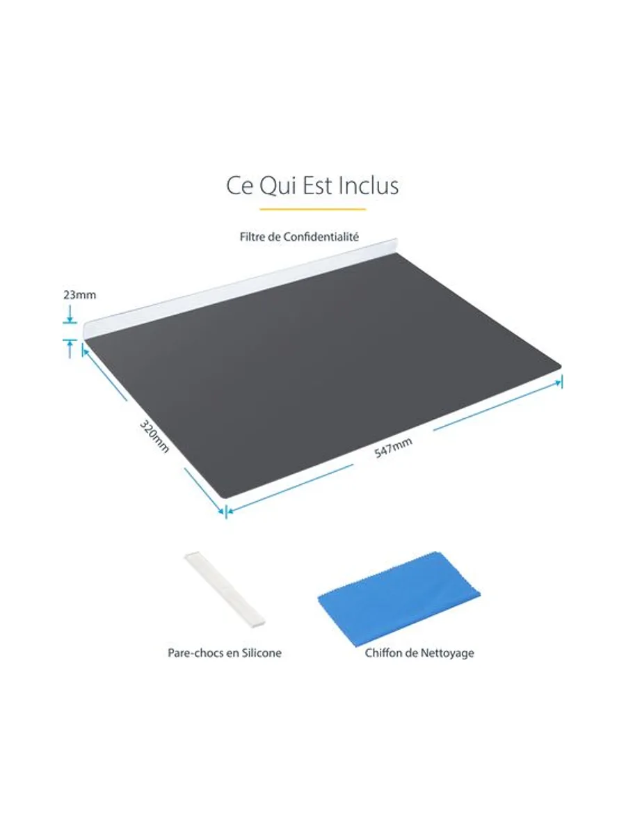 24" Monitor Privacy Screen Hanging 15