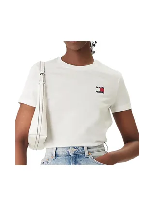 T-Shirt Blanc Femme Tommy Hilfiger Tjw Reg 1