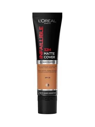 Fond de teint L'Oréal Paris Infaillible Matte Cover 230 Doré 1
