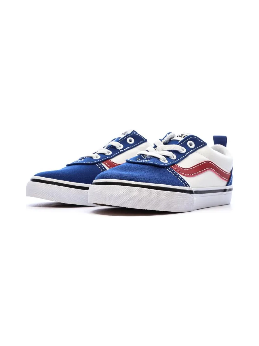 Baskets Bleu/Blanc/Rouge Garçon/Fille Vans Ward Slip 6