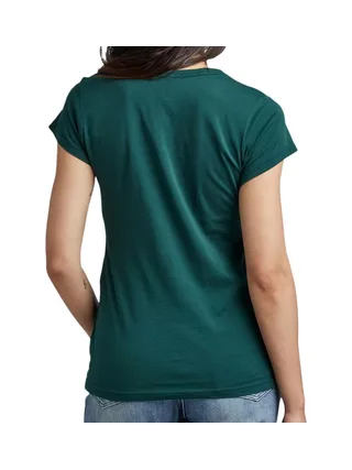 T-shirt Vert Femme G-Star Raw Eyben 2