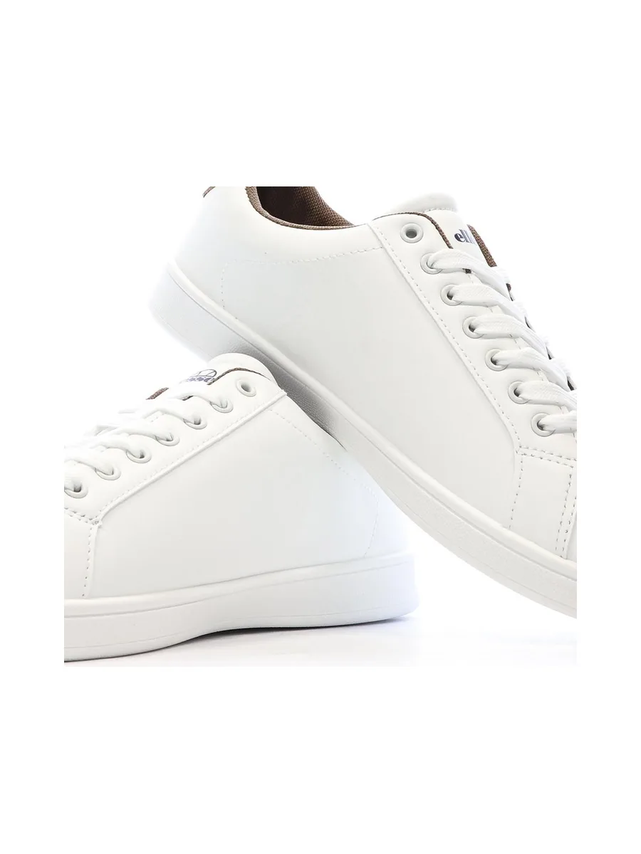 Baskets Blanches/Marrons Homme Ellesse Defender 8