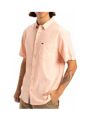 Chemise Orange Homme Quiksilver Timebox 2