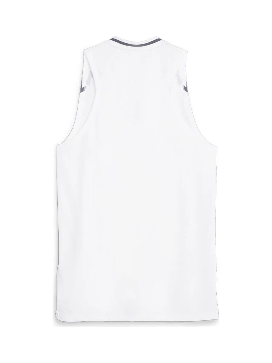 Débardeur de Sport Blanc Homme Puma Hoops 3