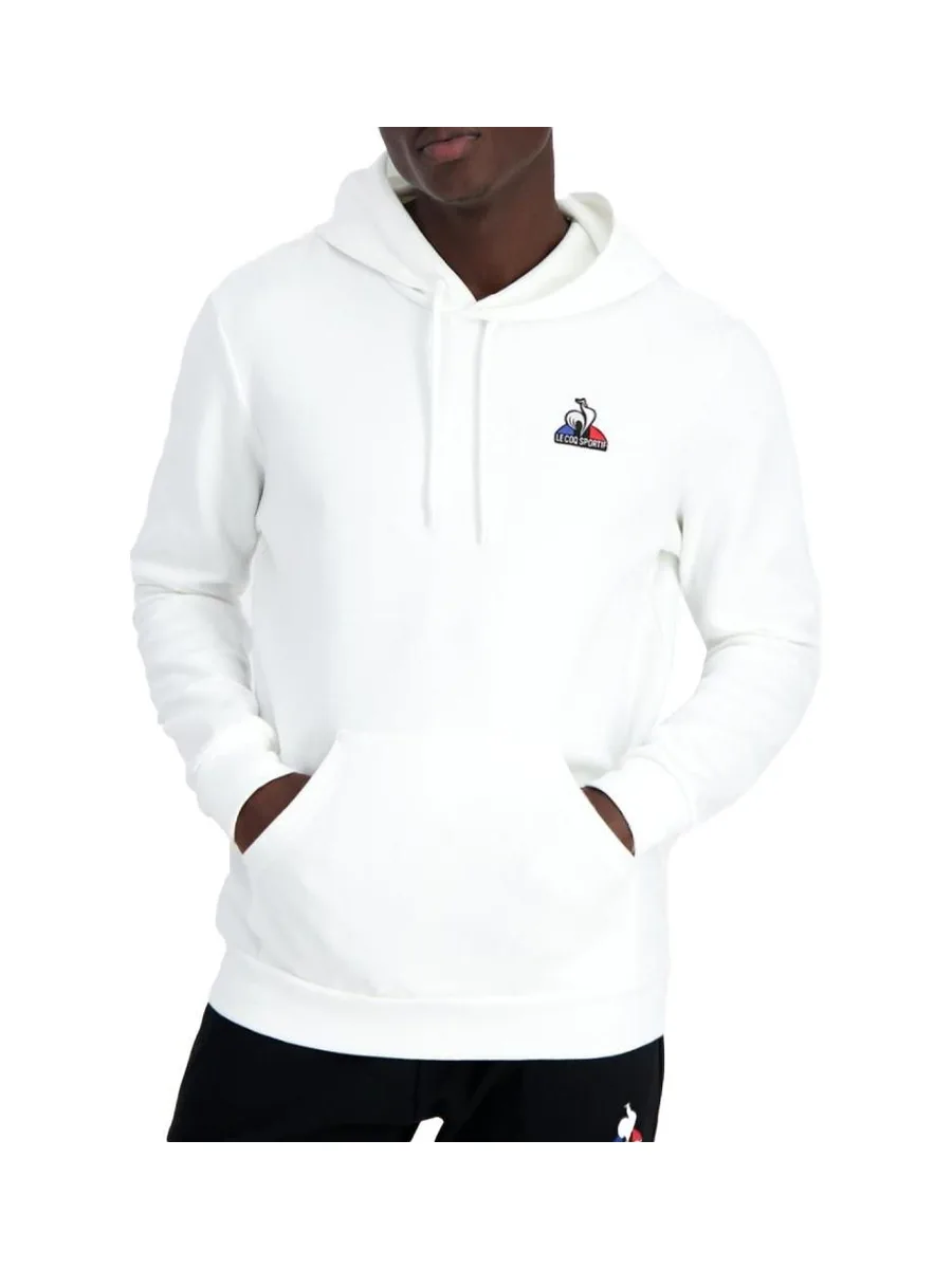Sweat Blanc Homme Le Coq Sportif Hoody 1