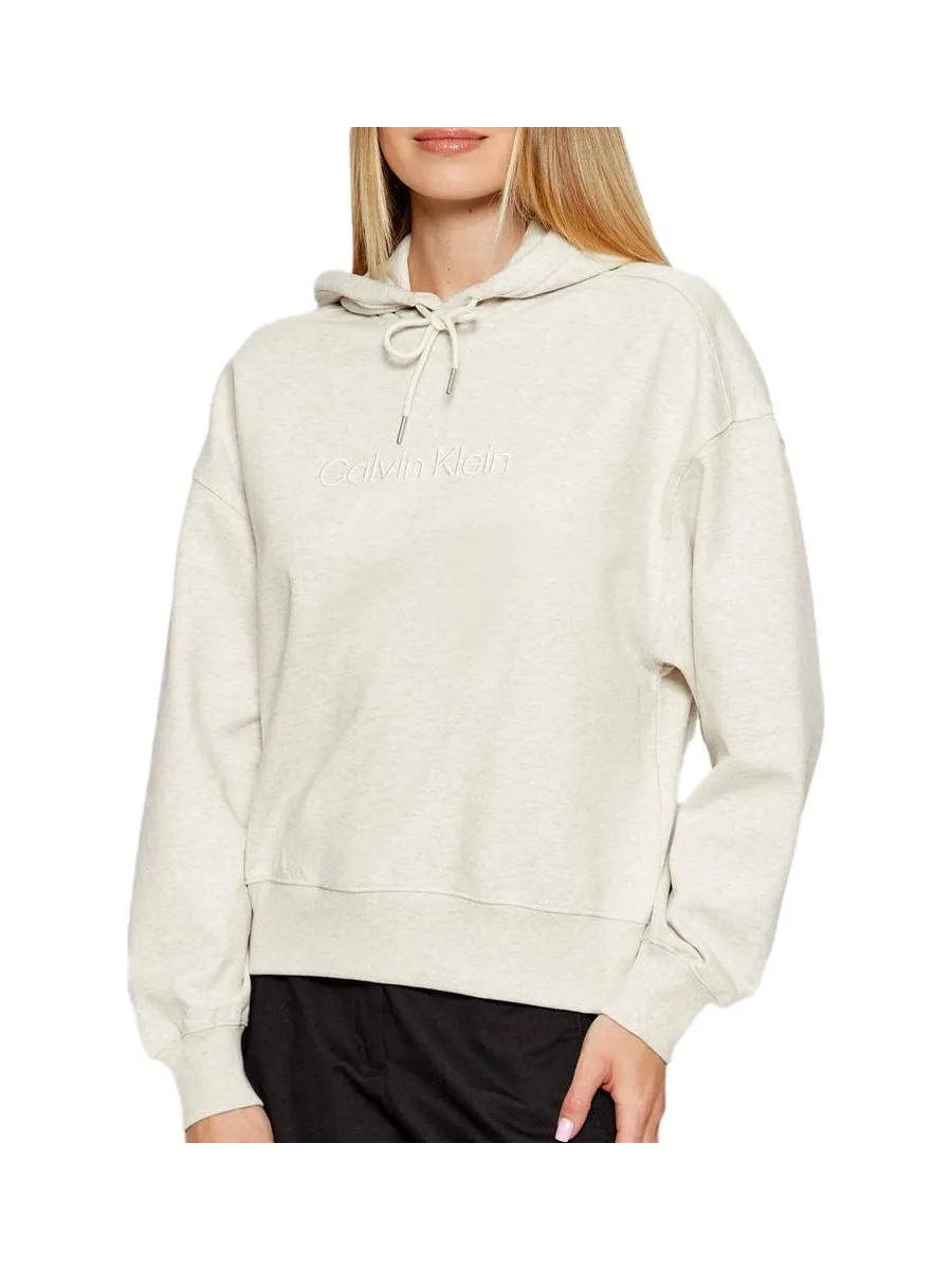 Sweat à Capuche Beige Calvin Klein Jeans French 2