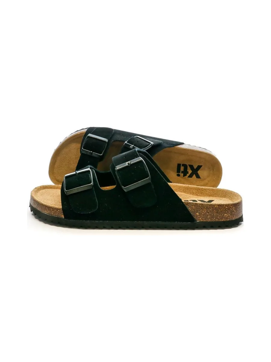 Sandales Noir Homme Xti Cuir 142553 1
