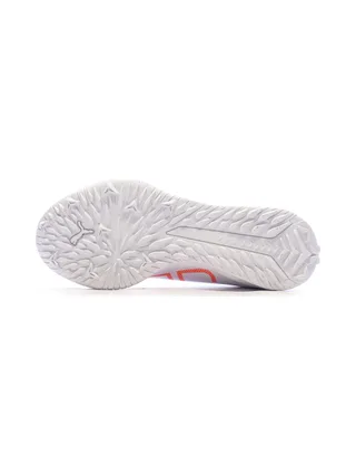 Chaussures de football Blanches/Oranges Garçon Puma Ultra 5 Play 5
