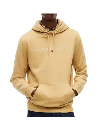 Sweat Beige Sable Homme Tommy Hilfiger Washed DM0DM20746 1