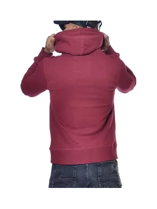 Sweat à Capuche Bordeaux Homme Von Dutch Must 2