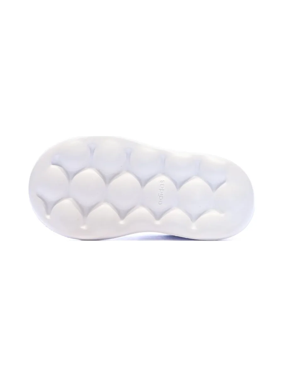 Baskets Blanches/Noir Garçon/Fille bébé Adidas Advantage 6