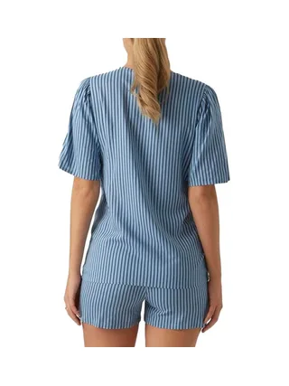 Pyjama de Grossesse Bleu Femme Mamalicious Jasmin 2