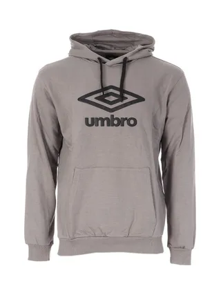 Sweat à Capuche Gris Homme Umbro Bas Net 1