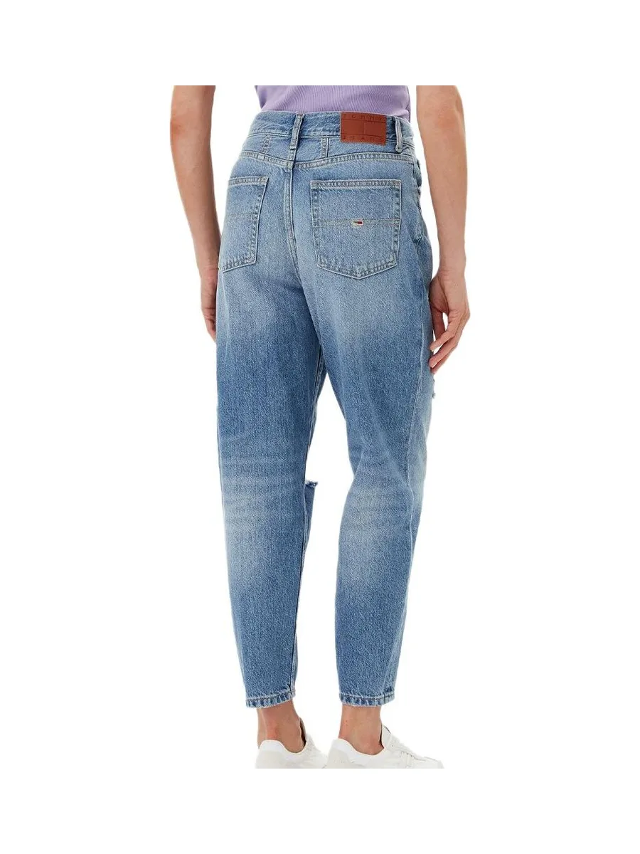 Jean Bleu Mom Femme Tommy Hilfiger 3