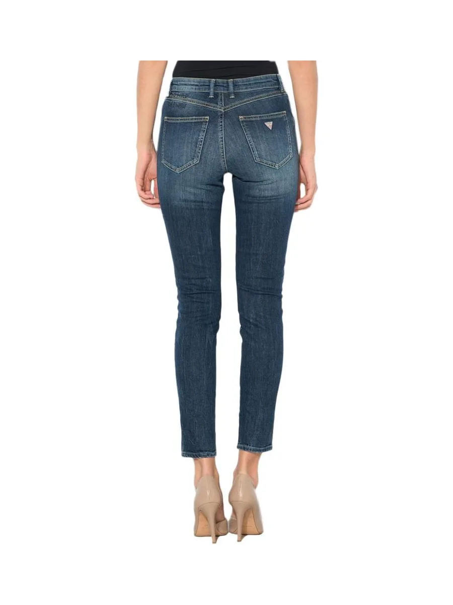 Jean Slim Bleu Femme Guess Jeans QUOT 3