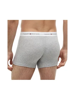 x3 Boxers Noir/Blanc/Gris Homme Tommy Hilfiger Trunk1 3