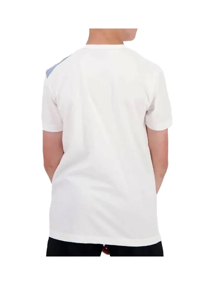 T-Shirt Blanc/Bleu Garçon Le Coq Sportif Graphique N°1 2