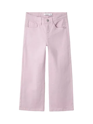 Pantalon Mauve Fille Name it Frose Wide 1
