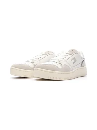Baskets Blanches/Beiges Femme Tommy Hilfiger Retro 6