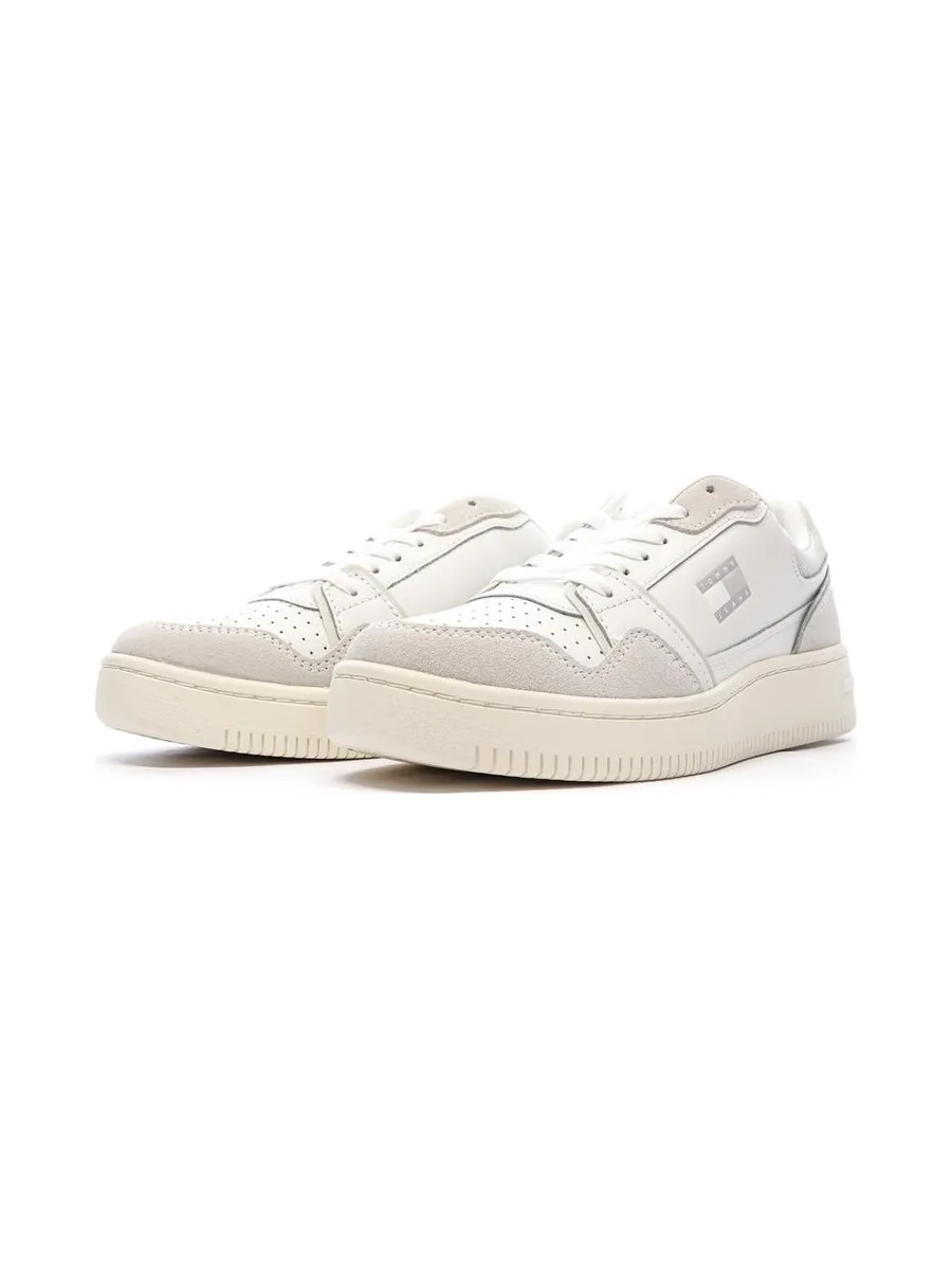 Baskets Blanches/Beiges Femme Tommy Hilfiger Retro 6