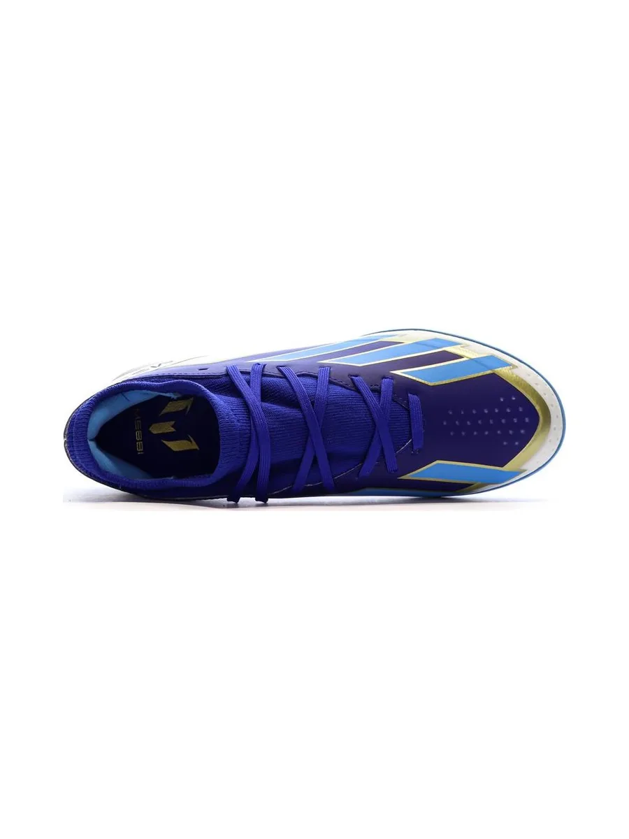Chaussures de Foot Bleues Homme Adidas X Crazyfast League TF Messi 5