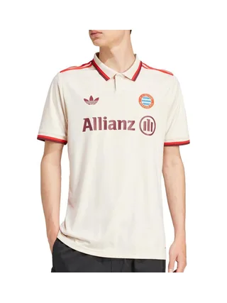 FC BAYERN Maillot de football Beige Mixte Adidas Fcb 3 Jsy 1