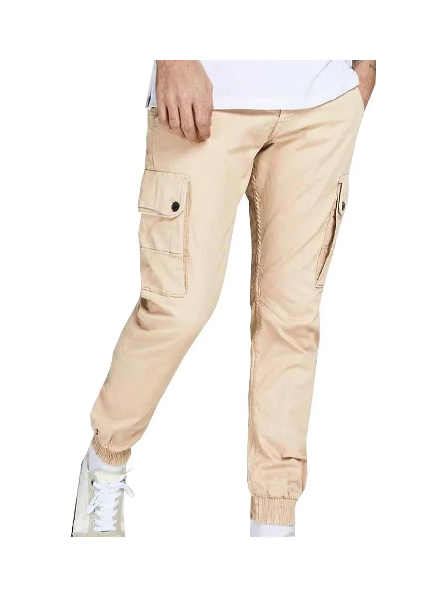 Pantalon Cargo Beige Homme Jack & Jones Warner 2