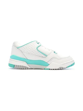 Baskets Blanches/Turquoises Homme Le Coq Sportif Nineties 2