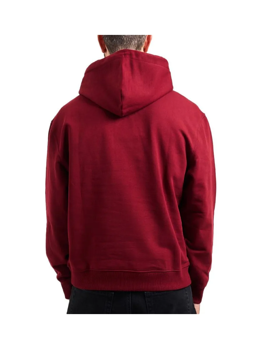 Sweat Rouge Homme Calvin Klein Jeans Cursi 3