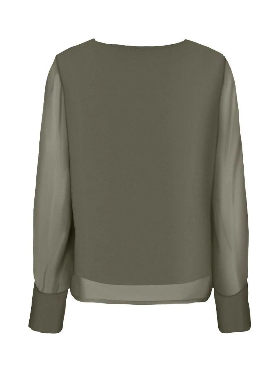 Blouse Kaki Femme Only Tasha Otl 3