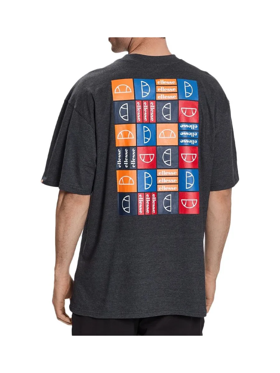 T-shirt Noir Homme Ellesse Rolletto 3