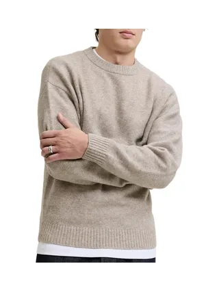 Pull Beige Homme Jack & Jones Soho Ollie 1