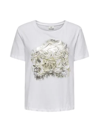 T-Shirt Blanc Femme JDY Louisa 1