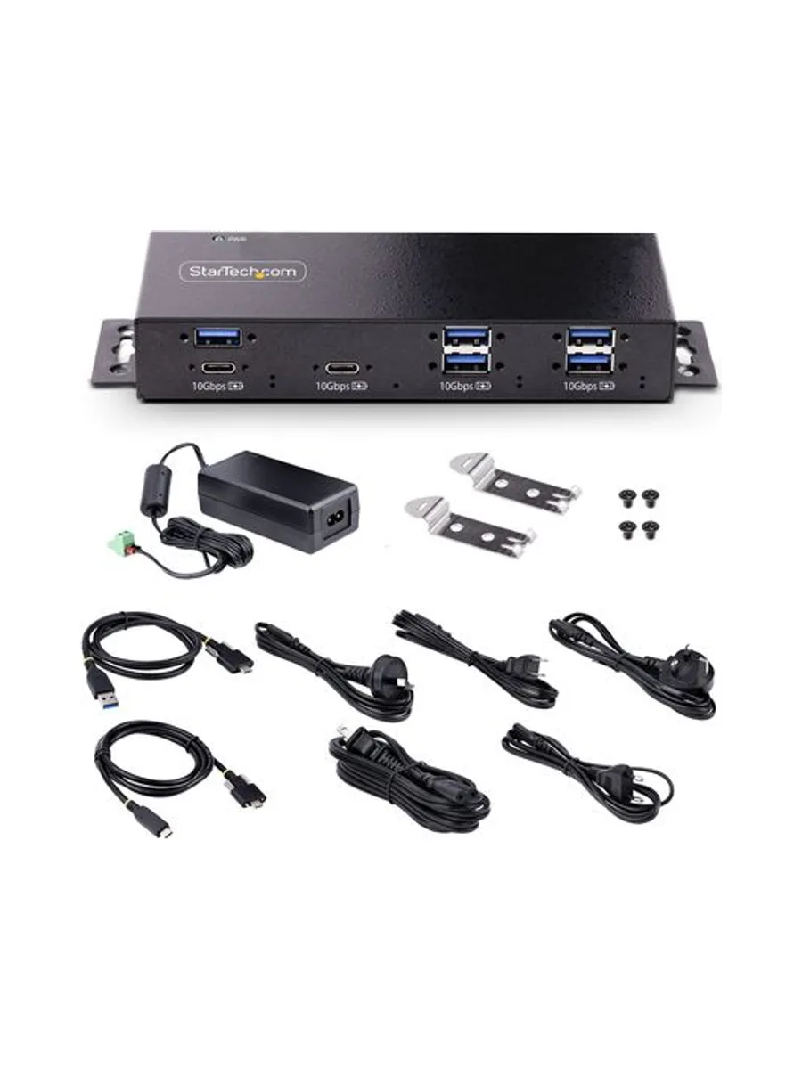 StarTech.com HB31C5A2CME interface hub 8