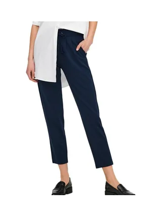 Pantalons fluide Marine Femme JDY Life New Ancle 1