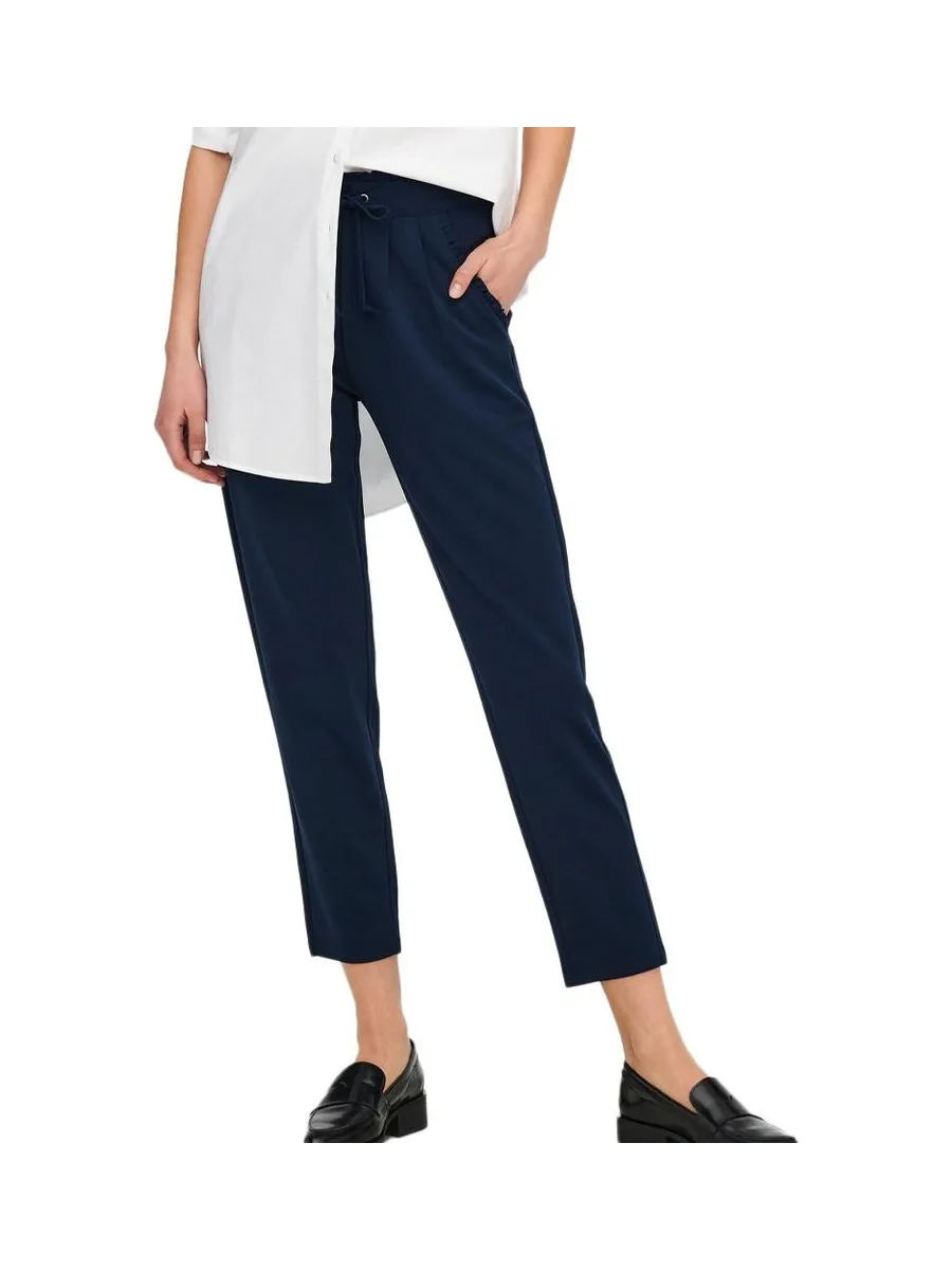 Pantalons fluide Marine Femme JDY Life New Ancle 2