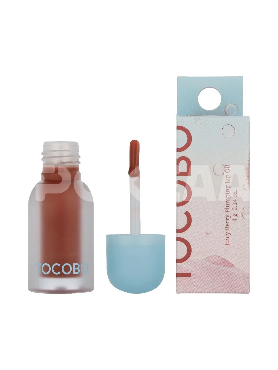 Tocobo Juicy Berry Plumping Lip Oil 4g - #04 Bitter Brown 1