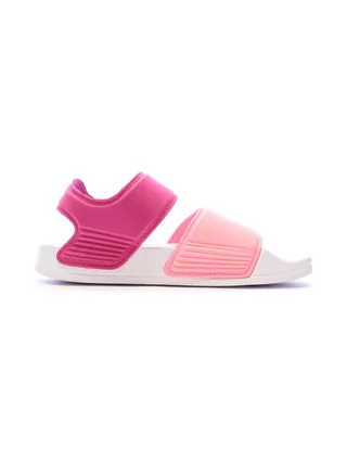 Sandales Roses/Blanches Fille Adidas Adilette K 2