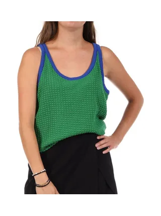 Débardeur Vert Femme Les Tropéziennes Largo 1