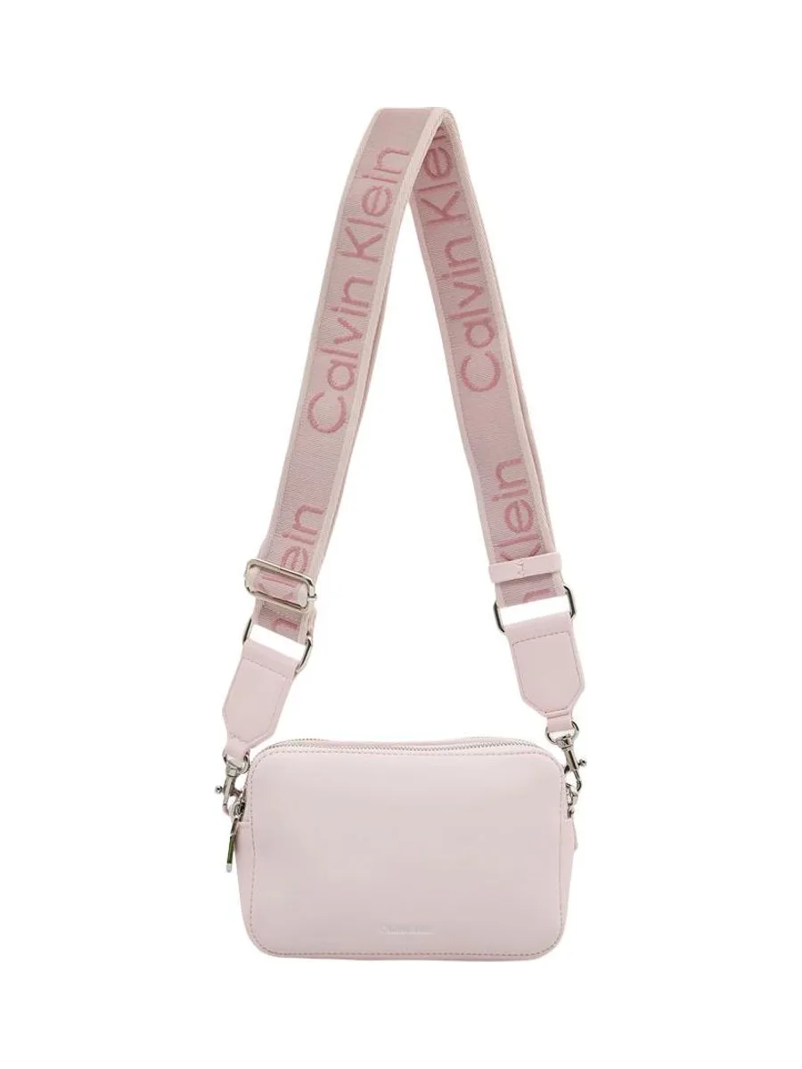 Sac à bandoulière Rose Femme Calvin Klein Jeans Webbing 2