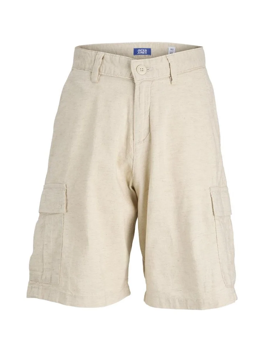 Short Beige Vert Garçon Jack & Jones X Fctry 4