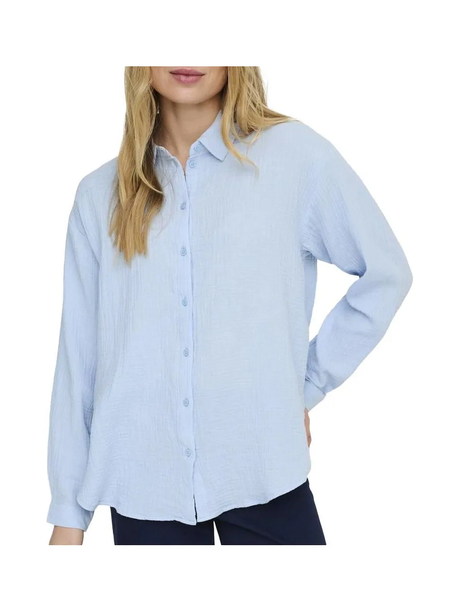 Chemise Bleu Femme JDY Theis 1
