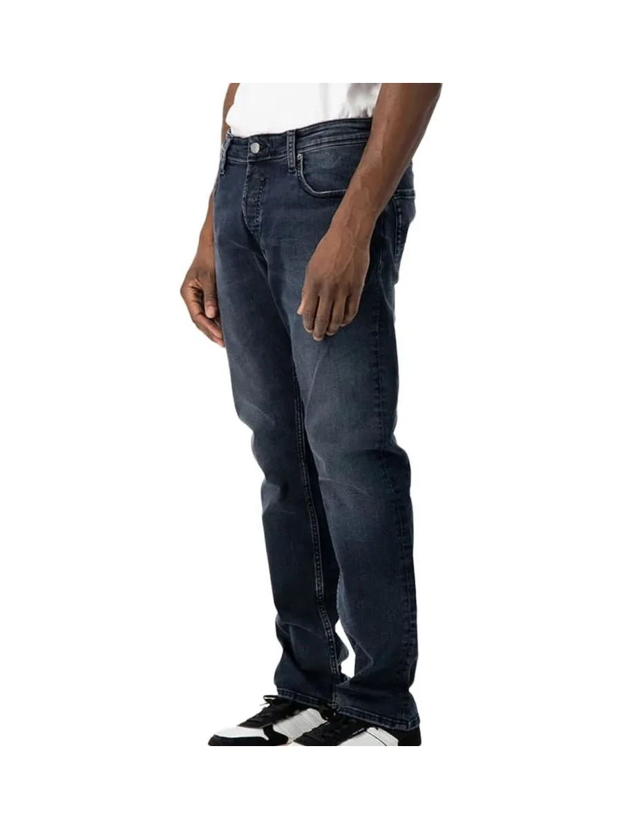 Jean Regular Bleu Foncé Homme Teddy Smith Reg 2