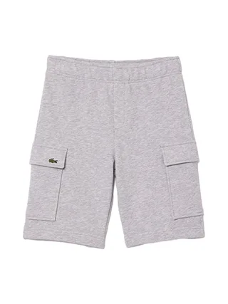 Short Gris Garçon Lacoste Cotton 1