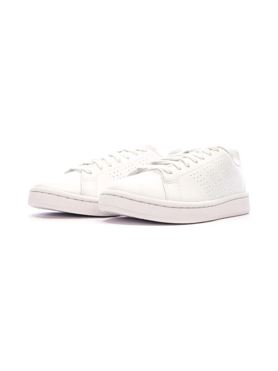 Baskets Blanc/Rose Femme Adidas Advantage IF6116 6