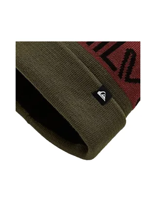 Bonnet Kaki/Bordeaux Homme Quiksilver Summit 2