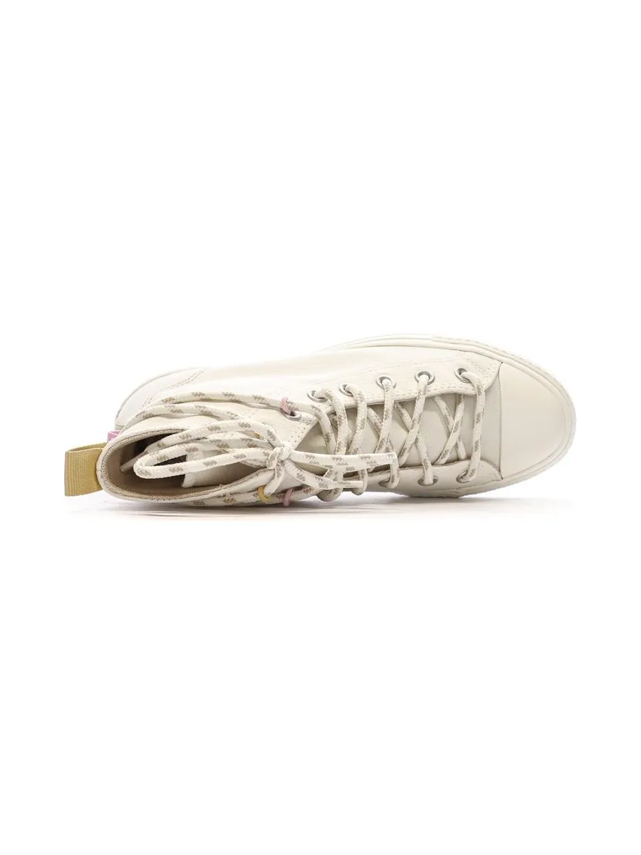 Baskets Ecru Femme Converse s All Star Lift Platform Jacquard 5