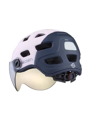 Casque de Vélo Rose/Gris Femme Cairn Quartz Visor 2