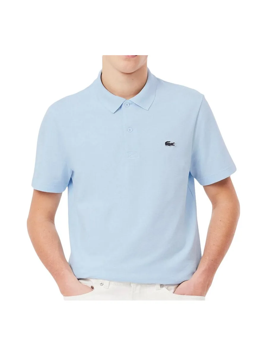Polo Bleu Ciel Homme Lacoste DH55220 2