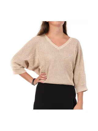 Pull Beige Femme Freeman Porter Paross 1